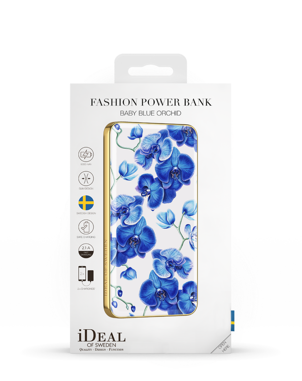 iDeal Of Sweden Fashion Power Bank Baby Blue Orchid 5000mAh