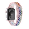 För Apple Watch 44/42mm Rainbow Sport Klockarmband