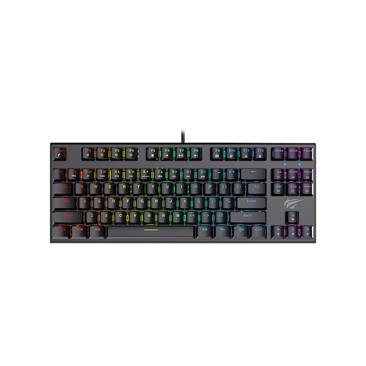 Havit KB857 TKL RGB Mekaniskt tangentbord Nordiskt