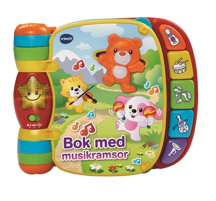 Vtech Baby bok med musikramsor