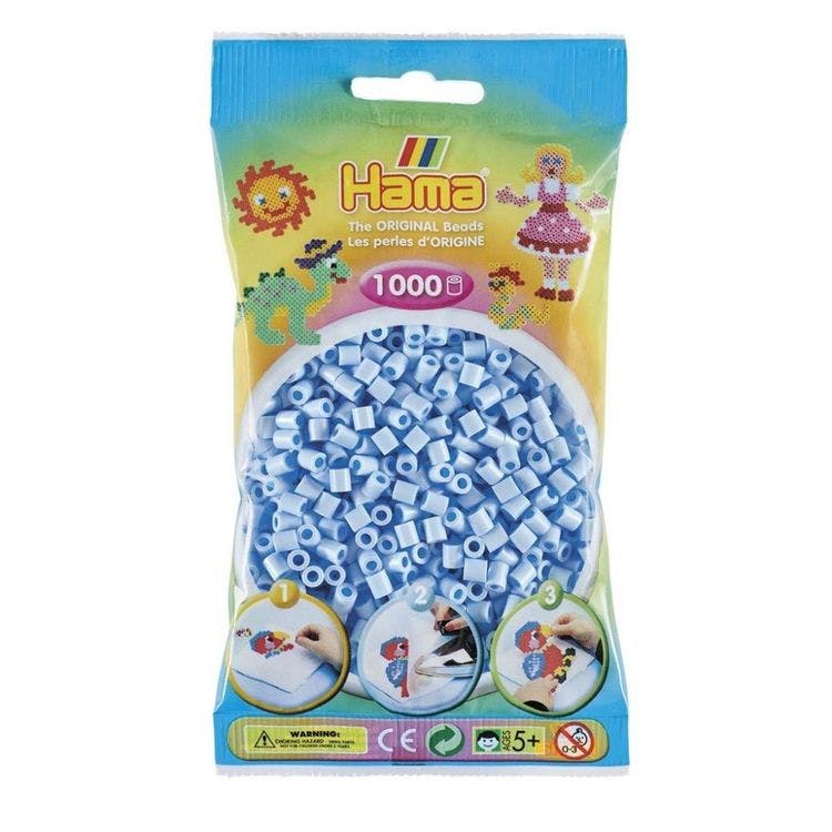 Hama midi 1000 pastell isblå 97