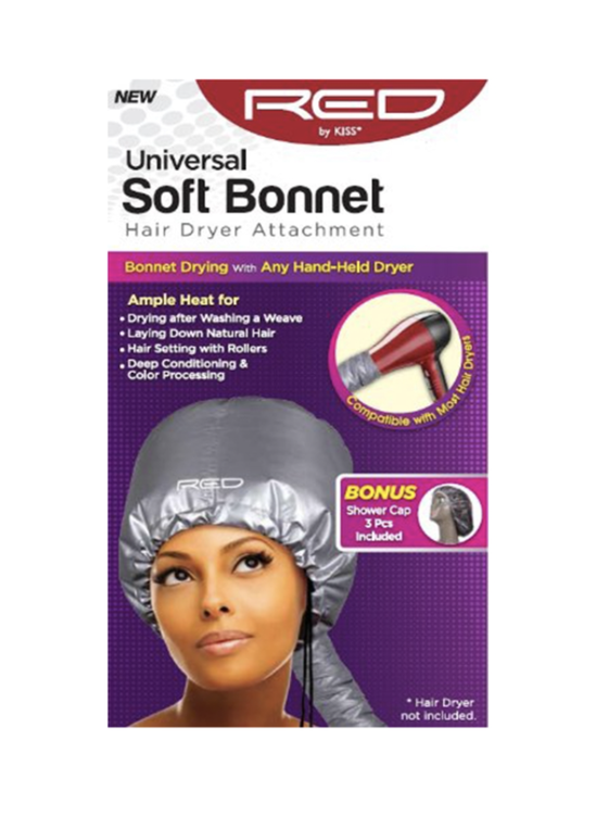 Red By Kiss Universal Soft Bonnet Hair Dryer Attachment