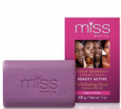 Fair and White Miss White Beauty Active Exfoliating Soap