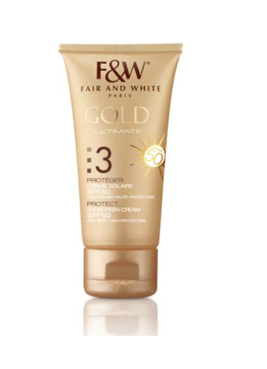 Fair and White Gold Ultimate Protect Sunscreen Cream SPF 50