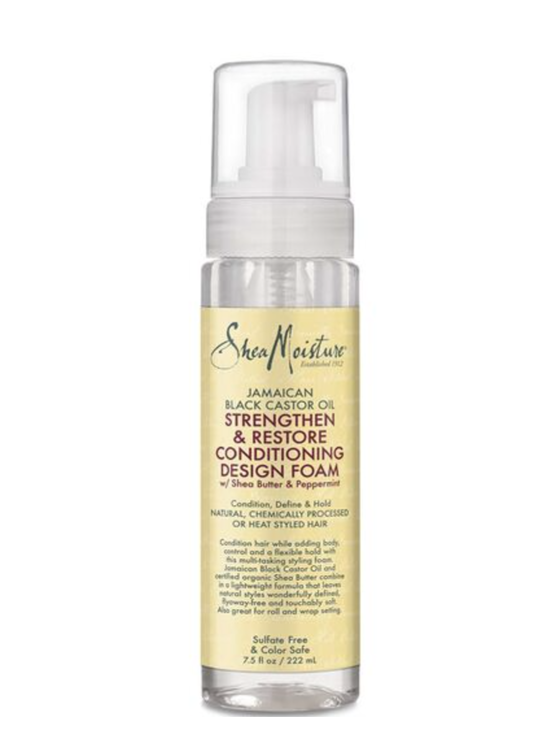 Shea Moisture Jamaican Black Castor Oil Strengthen And Restore Conditioning Design Foam