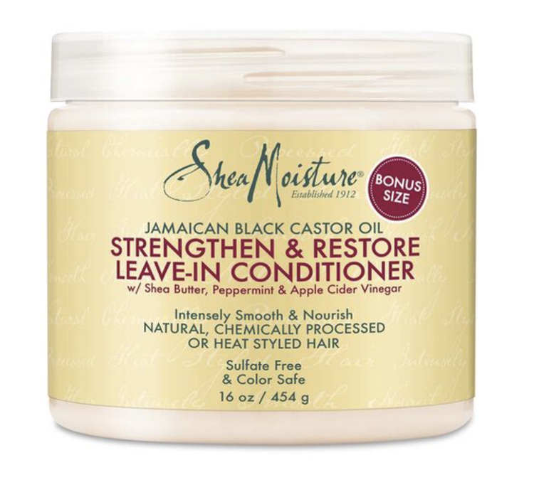 Shea Moisture Jamaican Black Castor Oil Strengthen And Restore Leave In Conditioner
