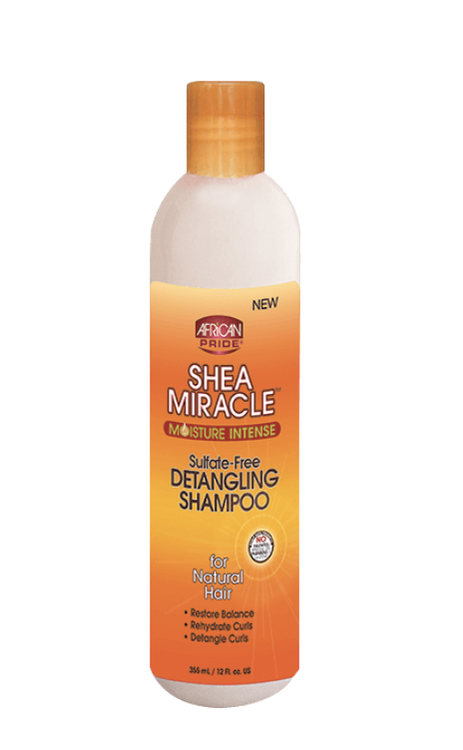 African Pride Shea Miracle Detangling Shampoo