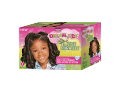 African Pride Dream Kids Olive Miracle No Lye Creme Relaxer System #regular