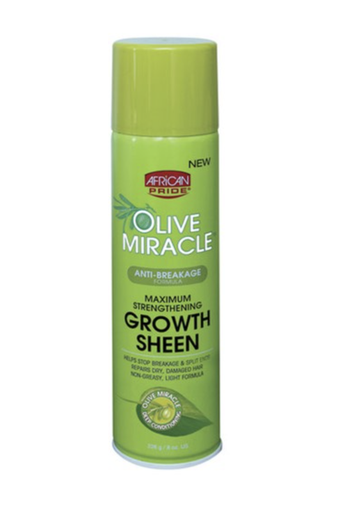 African Pride Olive Miracle Growth Sheen