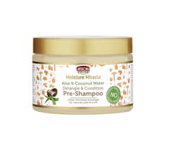 African Pride Moisture Miracle Aloe Coconut Water Pre Shampoo