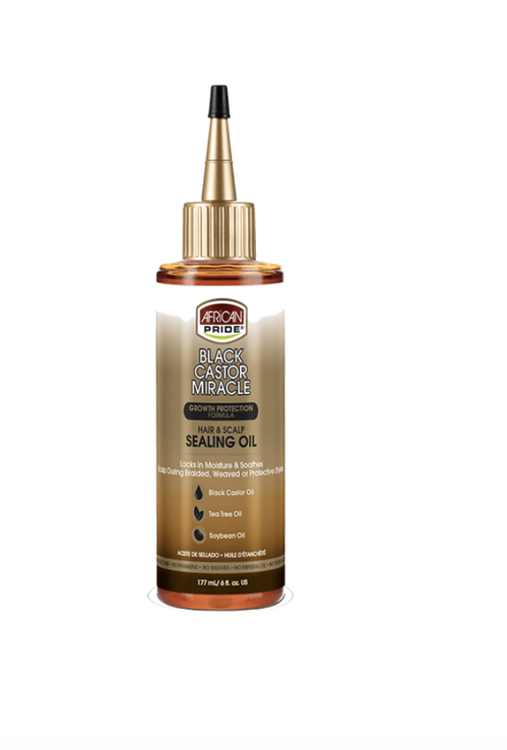 African Pride Black Castor Miracle Hair & Scalp Sealing Oil