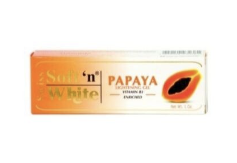 Swiss Soft N White Papaya Lightening Gel 30 g