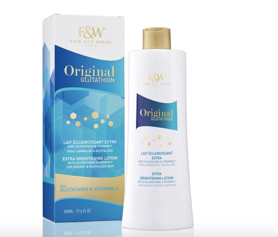 FAIR AND WHITE EXTRA BRIGHTENING LOTION | ORIGINAL GLUTATHION 500 ML