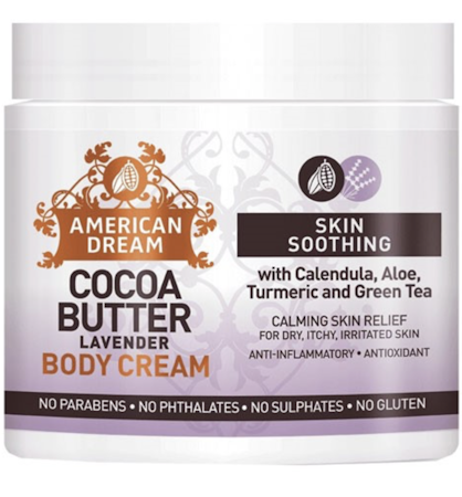 American Dream Cocoa Butter Lavender Body Cream 453g