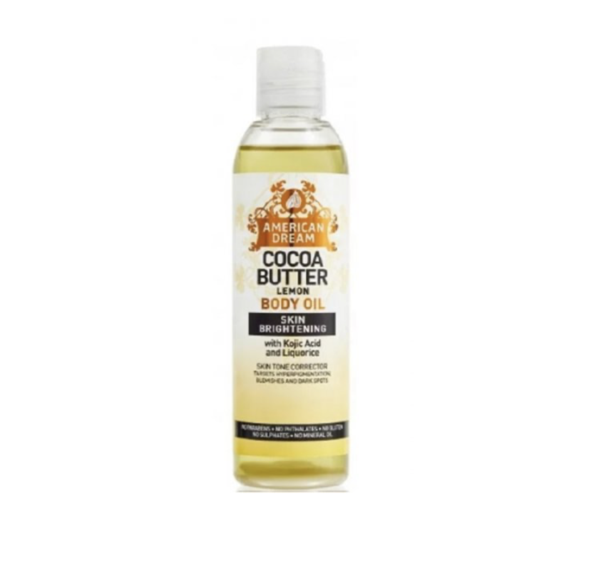 American Dream Lemon Cocoa Butter Body Oil 200 ml