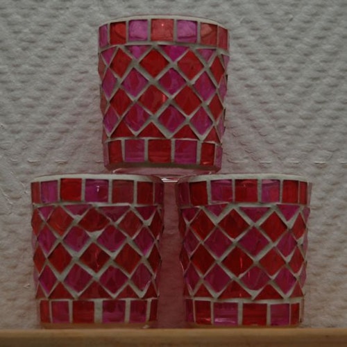 Glaslykta "Mosaik"