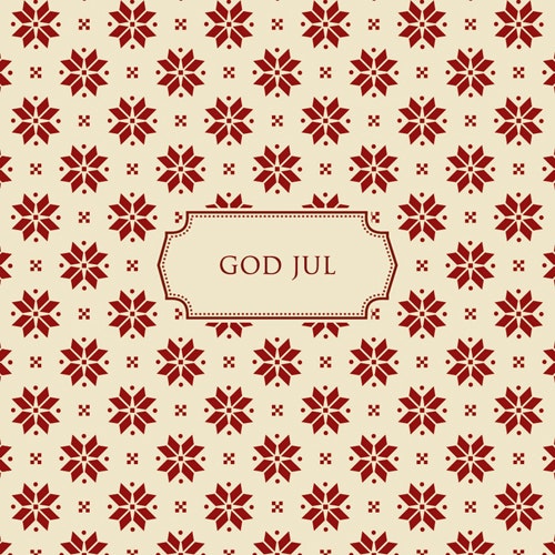 Kort "God Jul"