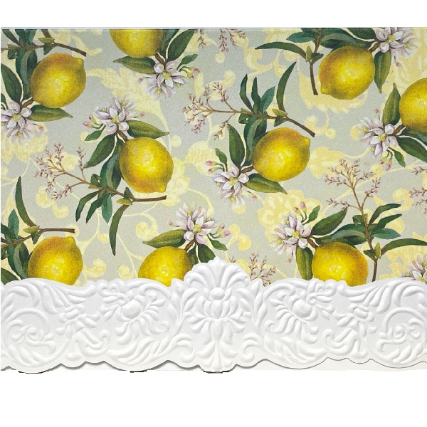 Blomsterkort "Citron"