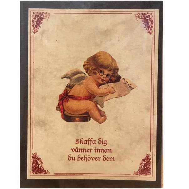 Magnet "Skaffa dig vänner..."