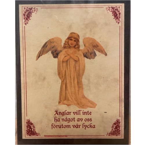 Magnet "Änglar vill inte..."
