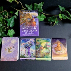 Nyhet- Angelic Vibrations Oracle Cards