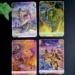 Nyhet- Angelic Vibrations Oracle Cards