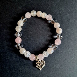 Solkristallen-Armband Kärlek