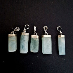 Hänge Akvamarin med sterling silver