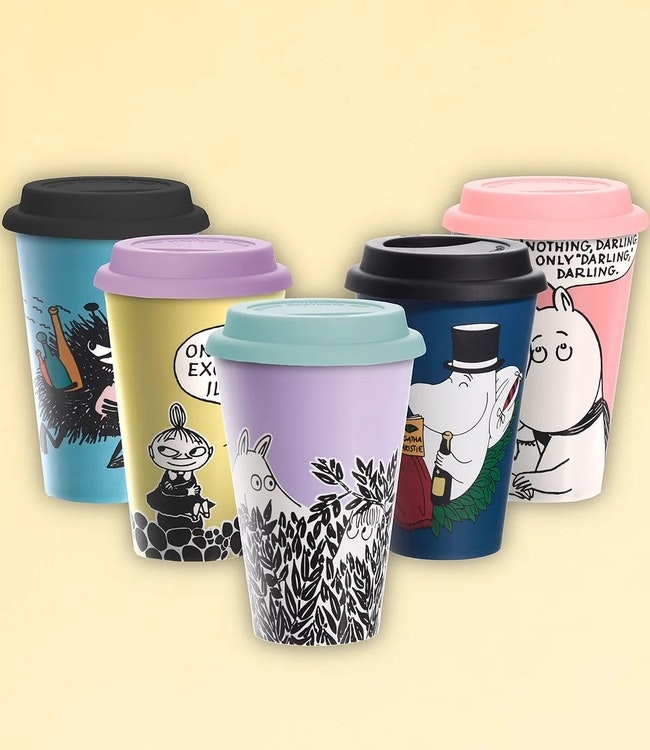 Mugg Take Away: Moomin troll, biologiskt nedbrytbar