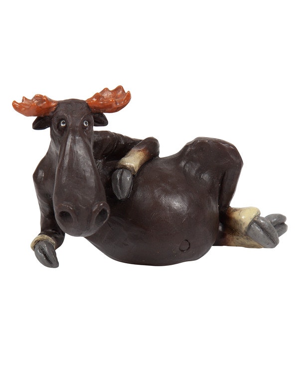 Moose Lying, L.8cm