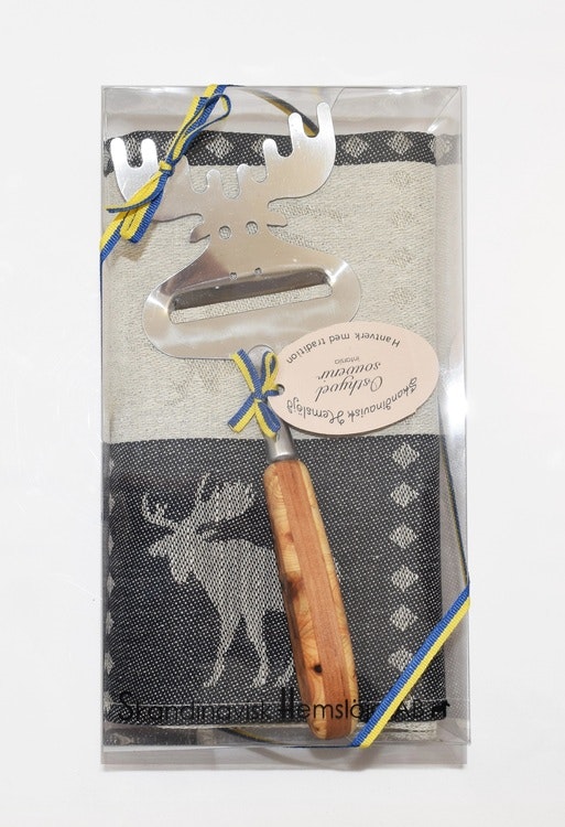 Towel and cheese planer, moose 3 different colors