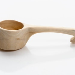 Coffee scoop, juniper, 10 cm