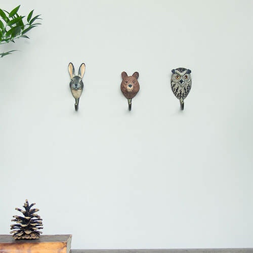 Hand-carved Hook Berguv Owl