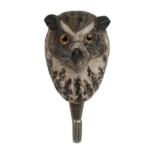 Hand-carved Hook Berguv Owl