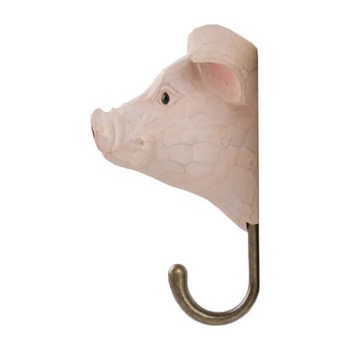 Hand-carved Hook Pig