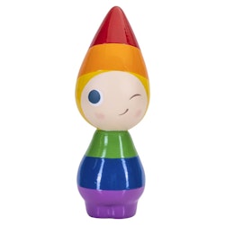 Peggy flashing, rainbow, H.11cm