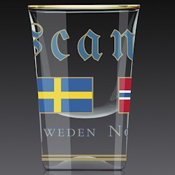 Shotglas:  Scandinavia