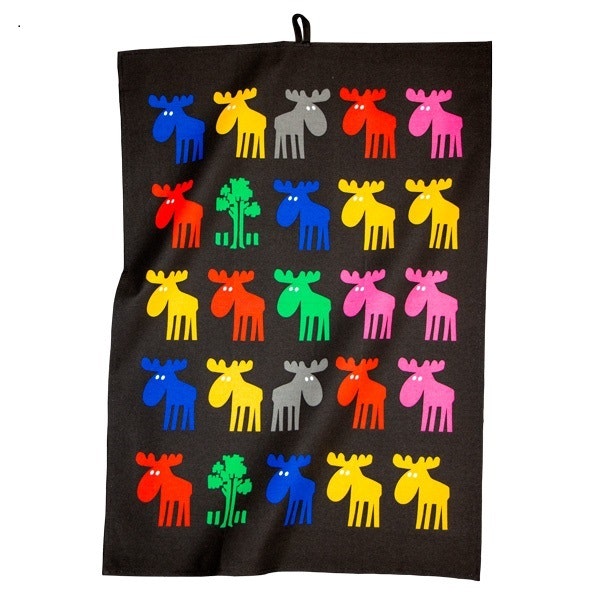 Kitchen towel Moose in color Mia: L.70 x 50 cm