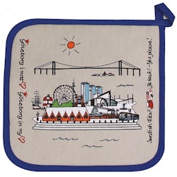 Potholder, Gothenburg in my heart