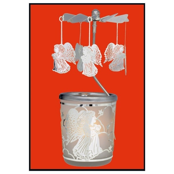 Tealight: Candle lantern Carousel, Guardian Angel