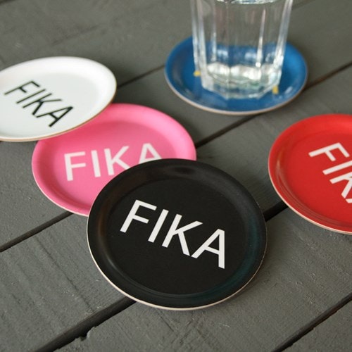 Coasters FIKA, Black