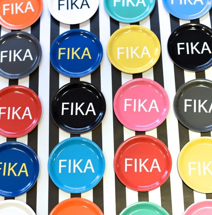 Coasters FIKA, Black