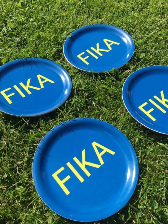 Coasters, FIKA Blue / Yellow