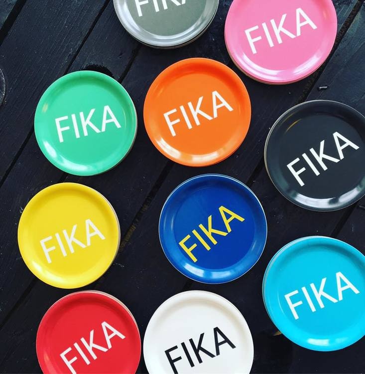 Coasters FIKA, Black