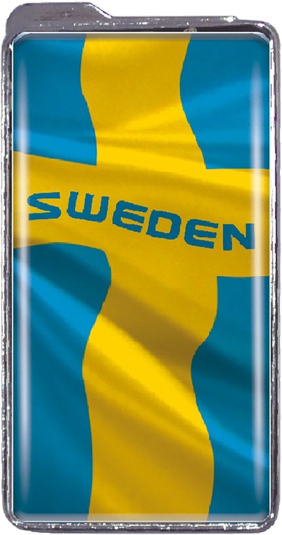 Leichtere schwedische Flagge