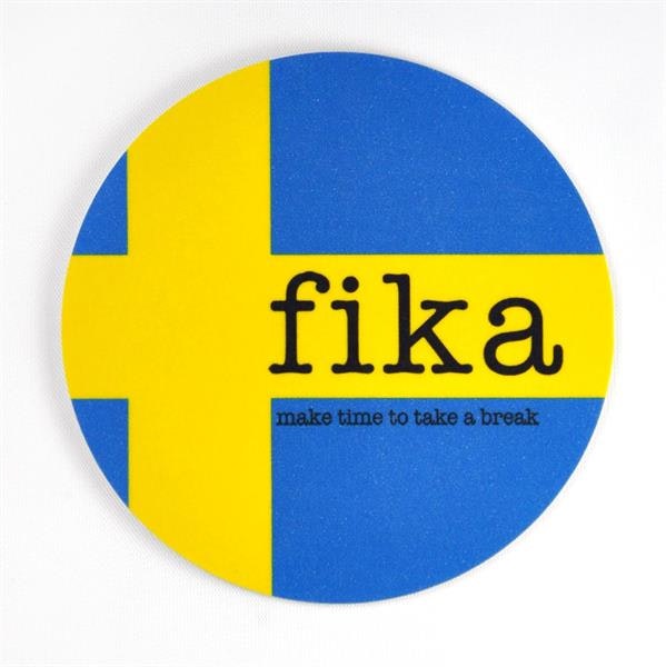 Glasunderlägg, Make time Fika