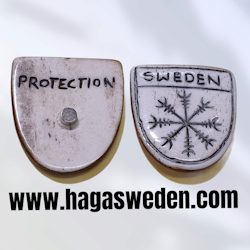 Magnet 'Viking Symbol' Handmade from Bone