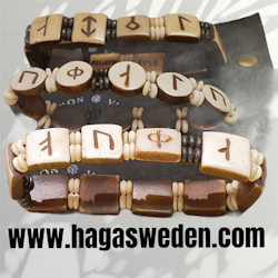 Armband  Viking Symbol Handgefertigt aus Knochen