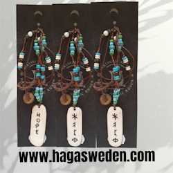 Necklace: 'Viking Symbol' Handmade from Bone