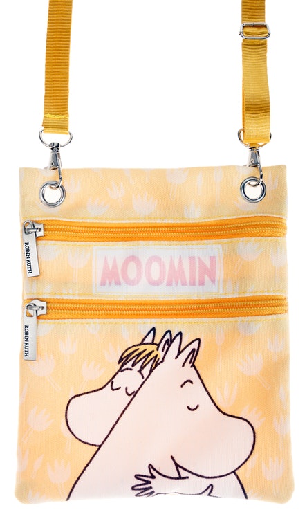 Shoulder bag: Moomin Love Yellow, 17x21 cm